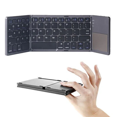 Foldable Bluetooth Keyboard لوحة مفاتيح بلوتوث قابلة للطي