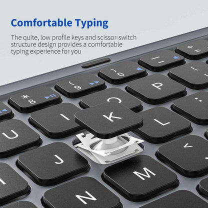 Foldable Bluetooth Keyboard لوحة مفاتيح بلوتوث قابلة للطي