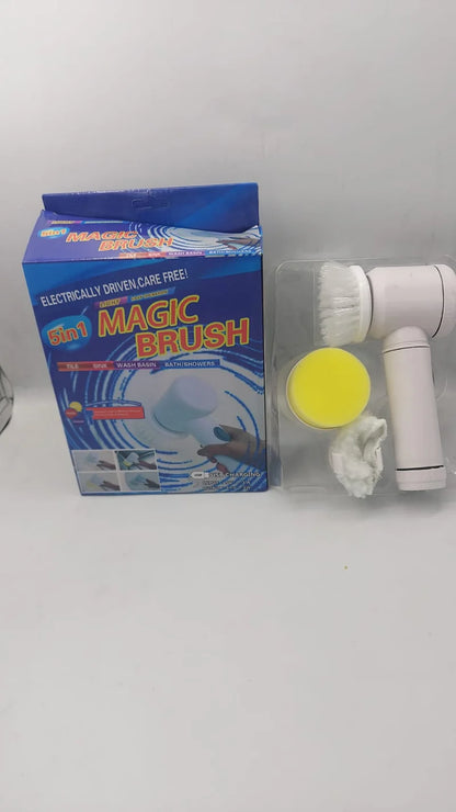 Cleaning Magic Electric Brush (5-in-1) | فرشاة تنظيف كهربائية 5 في 1