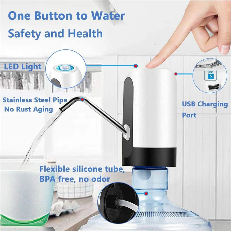 Electric Portable Water Dispenser Pump | مضخة موزع مياه كهربائية محمولة