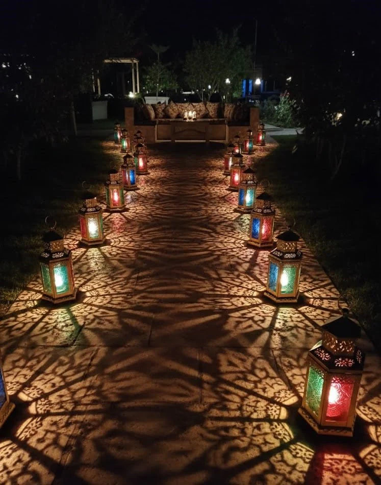 Mini Decorative Metal Lantern فانوس معدني ديكوري صغير