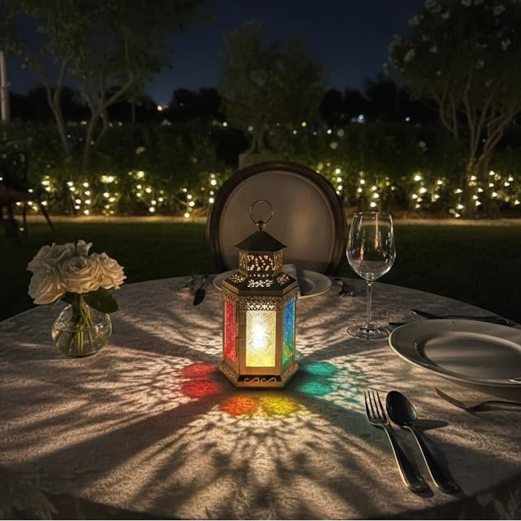 Mini Decorative Metal Lantern فانوس معدني ديكوري صغير